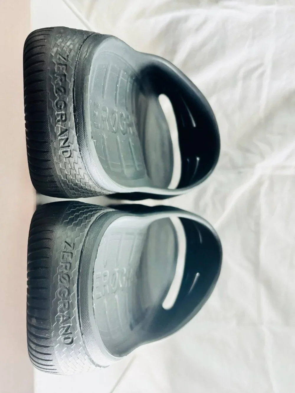Cole Haan ZERØGRAND 360 Black Slide Sandals Men's Size 12 Comfort Recovery